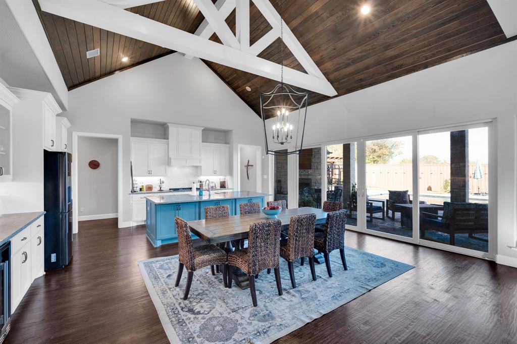 2501 Running Ranch Place Arlington, TX 76001 - Photo 7 of 38 a view of a dining room with furniture window and wooden floor
