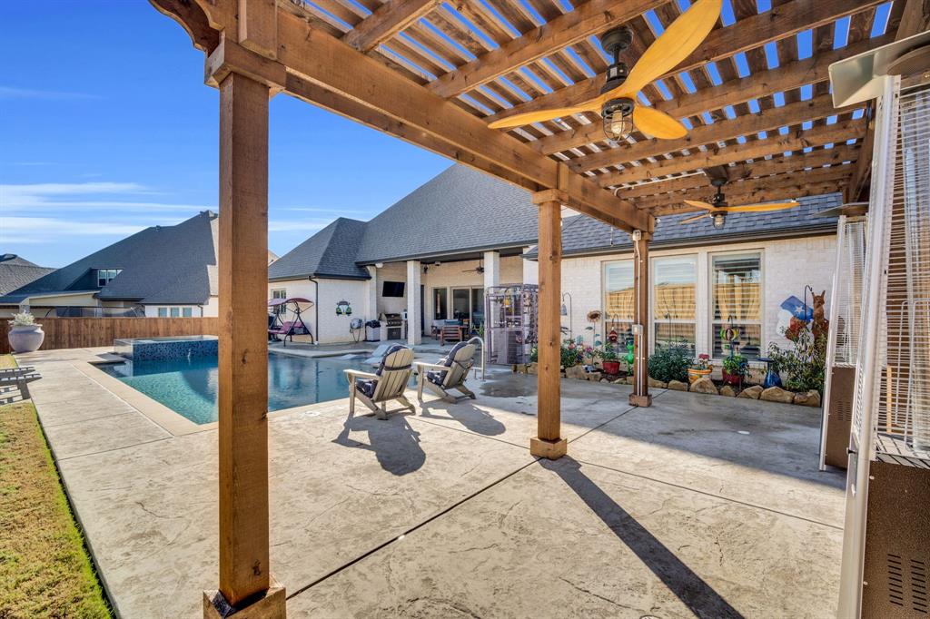 2501 Running Ranch Place Arlington, TX 76001 - Photo 10 of 38 a view of a porch with furniture