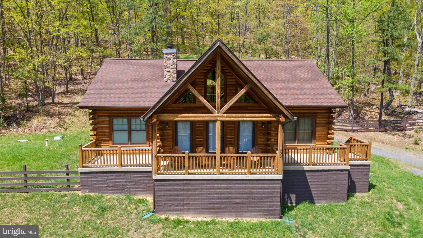 1600 Mercer Road Haymarket, VA 20169 - Photo 1 of 38 Beautiful Log Home