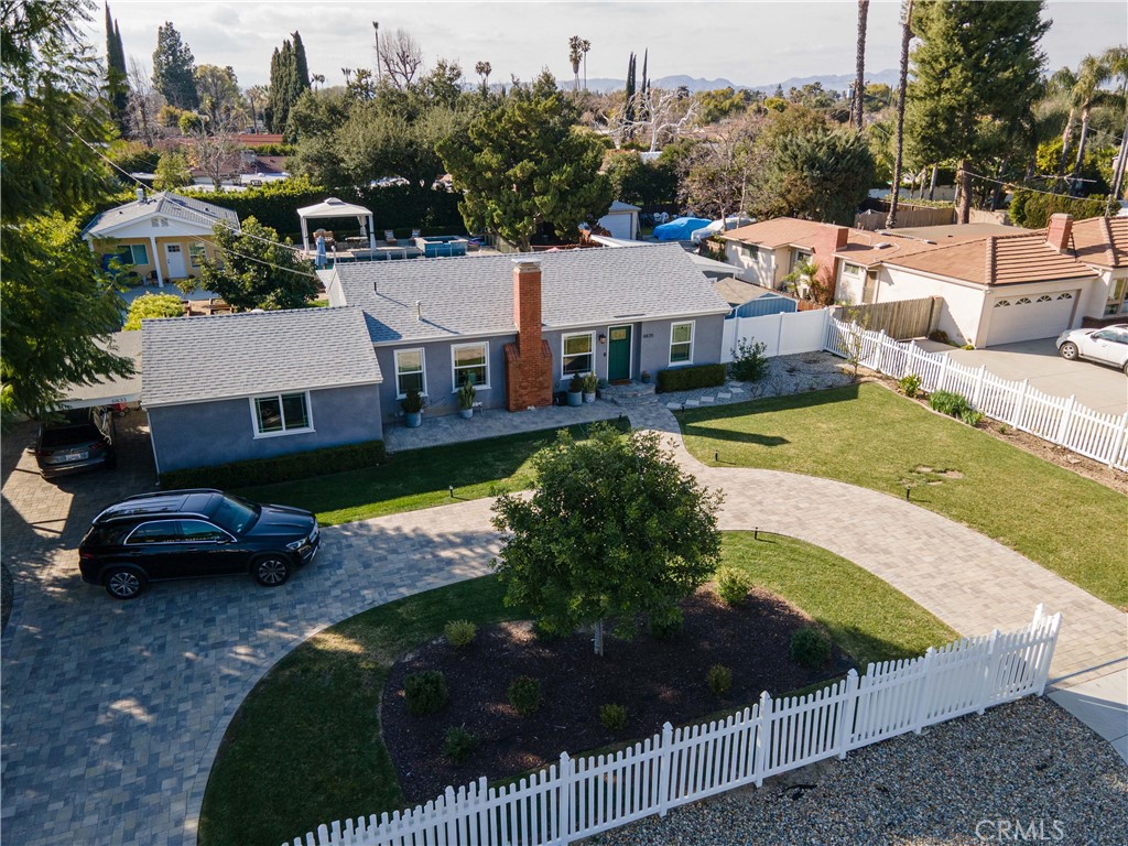 6835 Aldea Avenue Van Nuys, CA 91406 - Photo 46 of 50 a view of a house with backyard and sitting area