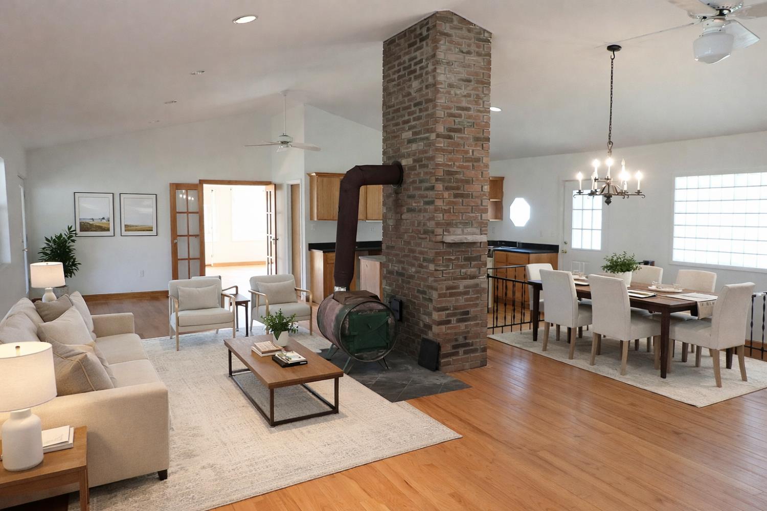 10228 Goose Creek Road Metamora, IN 47030 - Photo 3 of 50 Virtual staging used to help visualize furniture placement and room use.