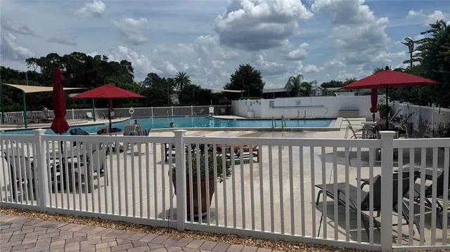 a view of outdoor space yard deck patio and outdoor kitchen
