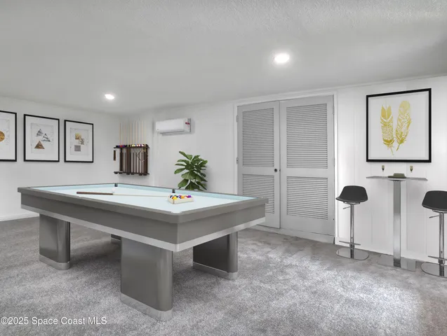 a room with furniture and window