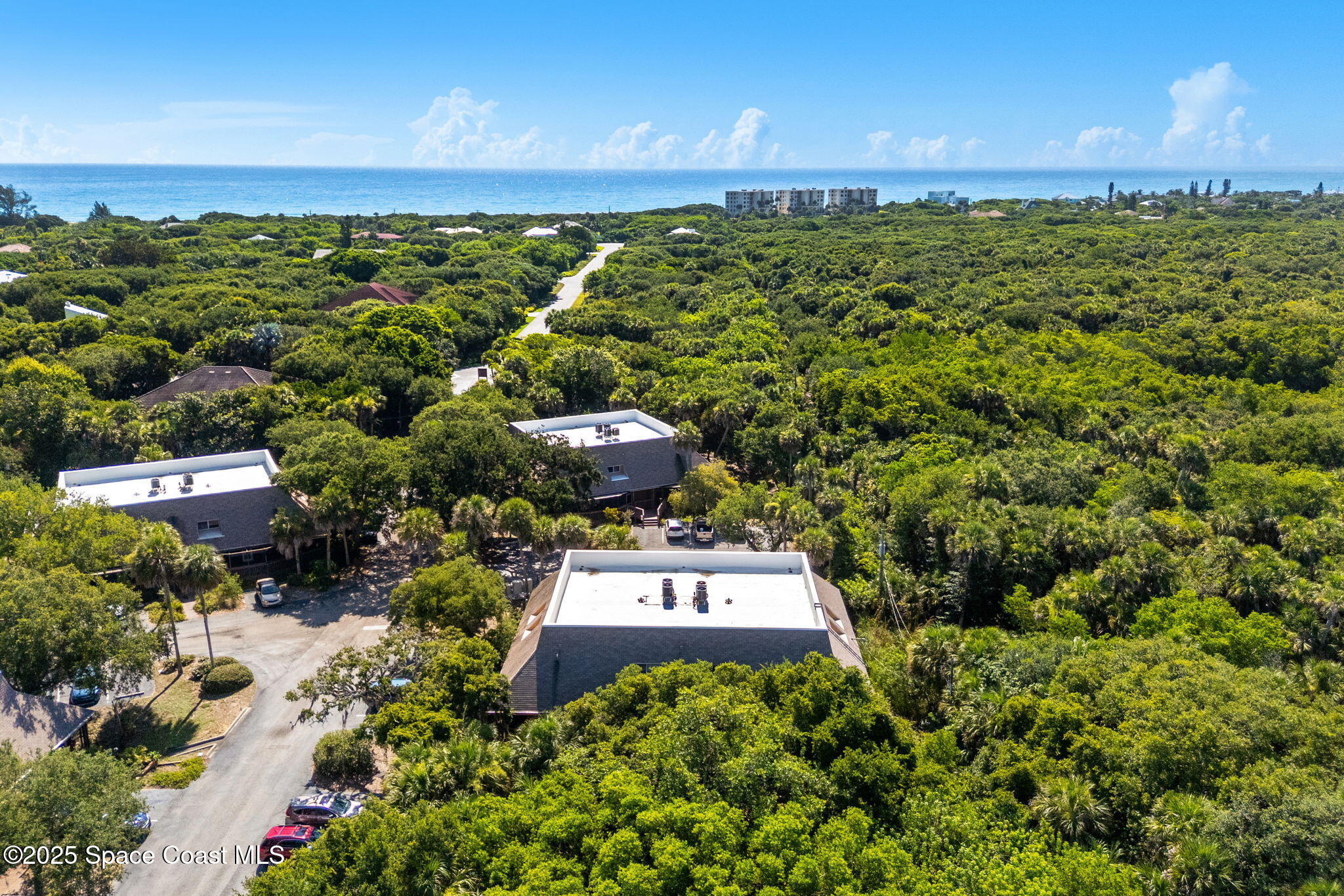 6205 Treetop Drive Melbourne Beach, FL 32951 - Photo 34 of 36 a view of a garden with an outdoor space