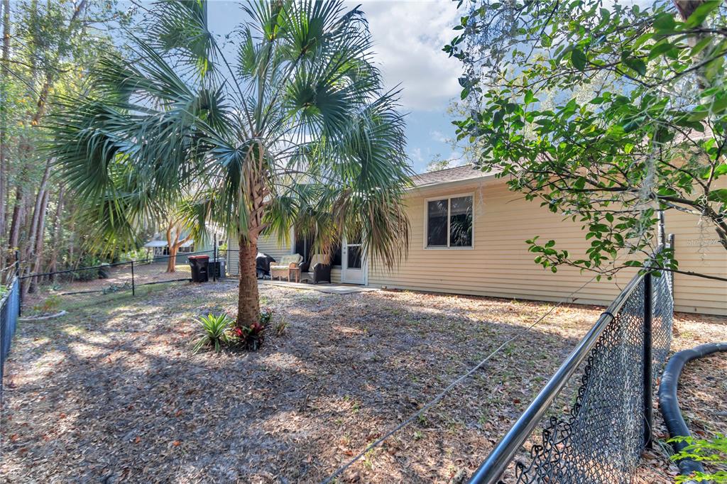 10901 Southwest 80th Court Ocala, FL 34481 - Photo 28 of 46 a view of a backyard with palm trees