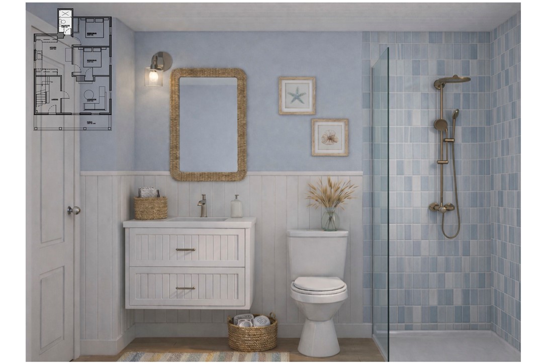 19 Walnut Street, Unit 2 Newport, RI 02840 - Photo 7 of 8 Rendering, Under Construction