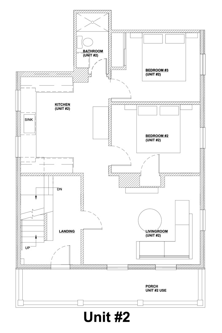 19 Walnut Street, Unit 2 Newport, RI 02840 - Photo 8 of 8 Floorplan
