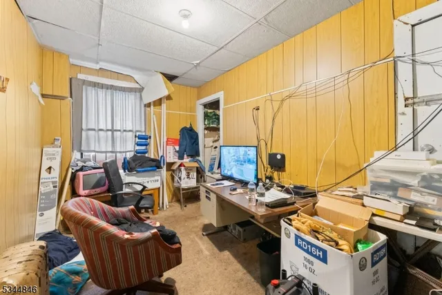 a view of electric room