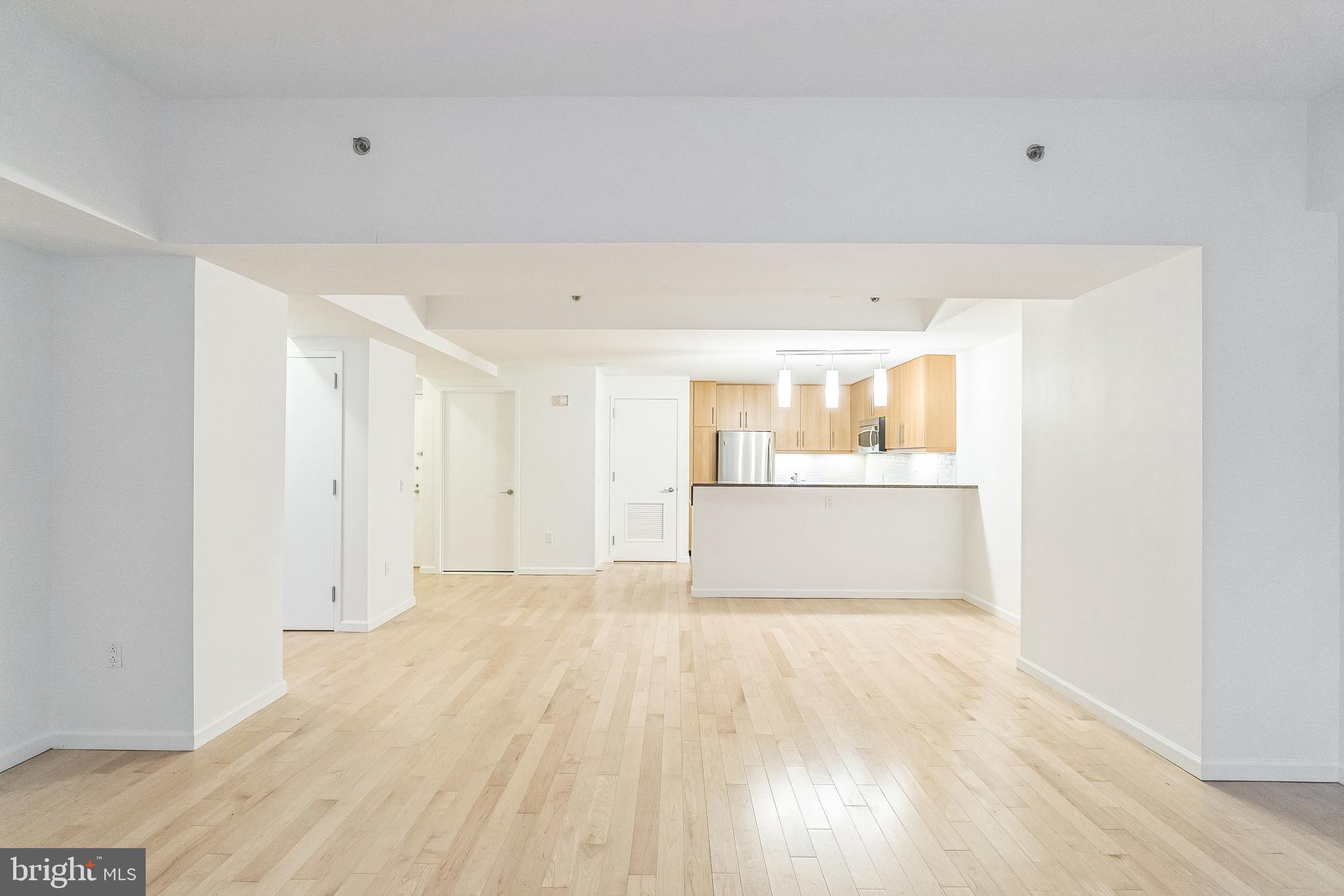 1425 Locust Street, Unit 3B Philadelphia, PA 19102 - Photo 4 of 13 a view of a kitchen with wooden floor