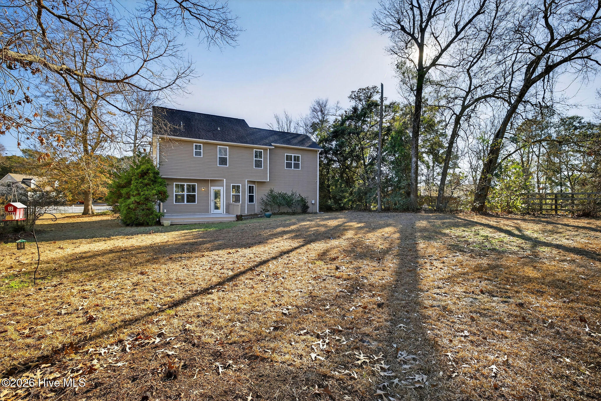 1727 Sloop Point Loop Road Hampstead, NC 28443 - Photo 6 of 55 View from back yard towards house