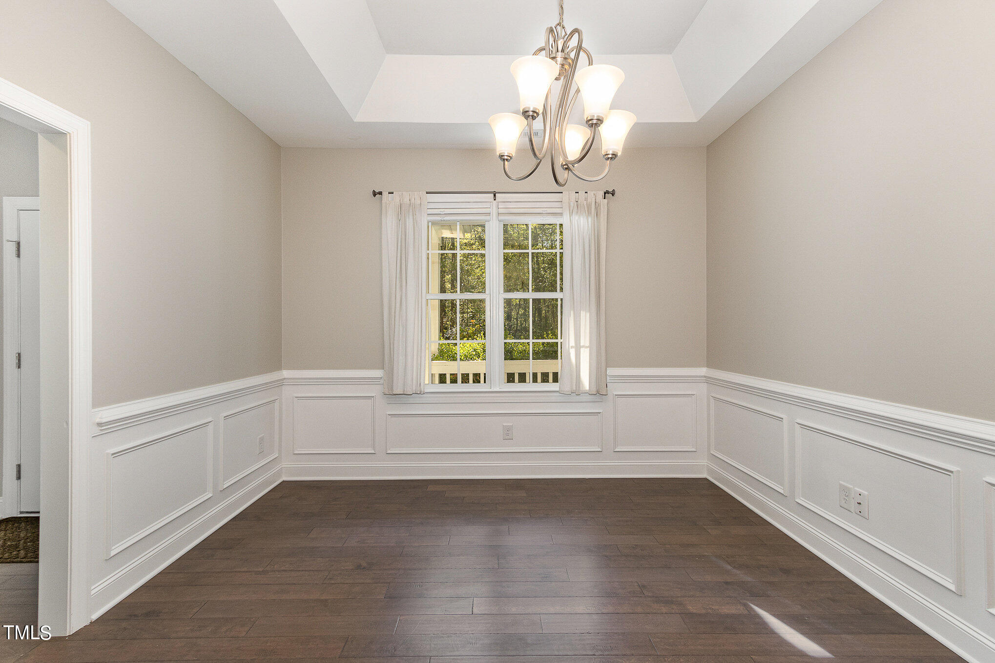 3640 Pineview Circle Durham, NC 27705 - Photo 17 of 41 a view of empty room with wooden floor and fan