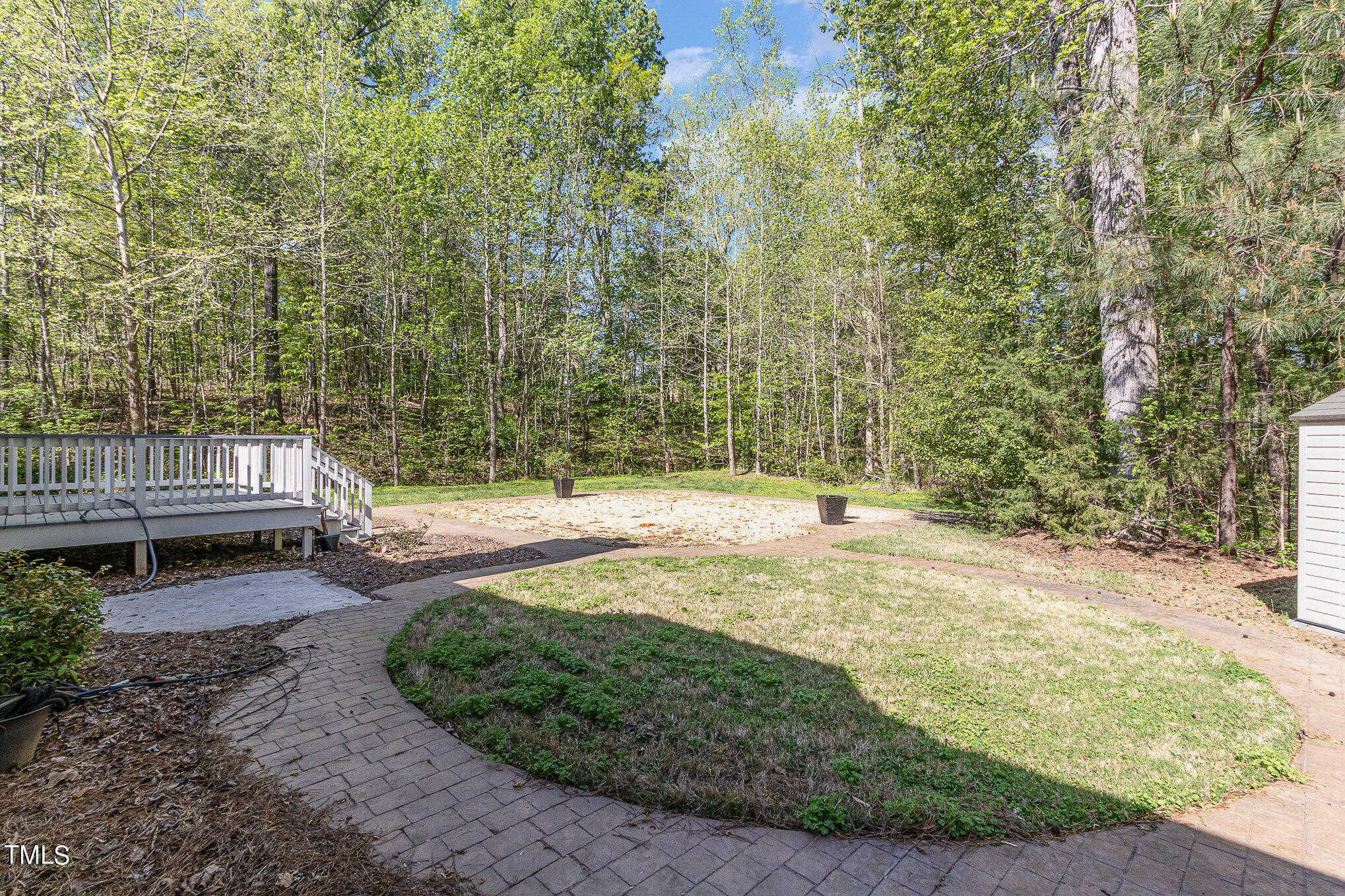3640 Pineview Circle Durham, NC 27705 - Photo 35 of 41 a view of a backyard with swimming pool