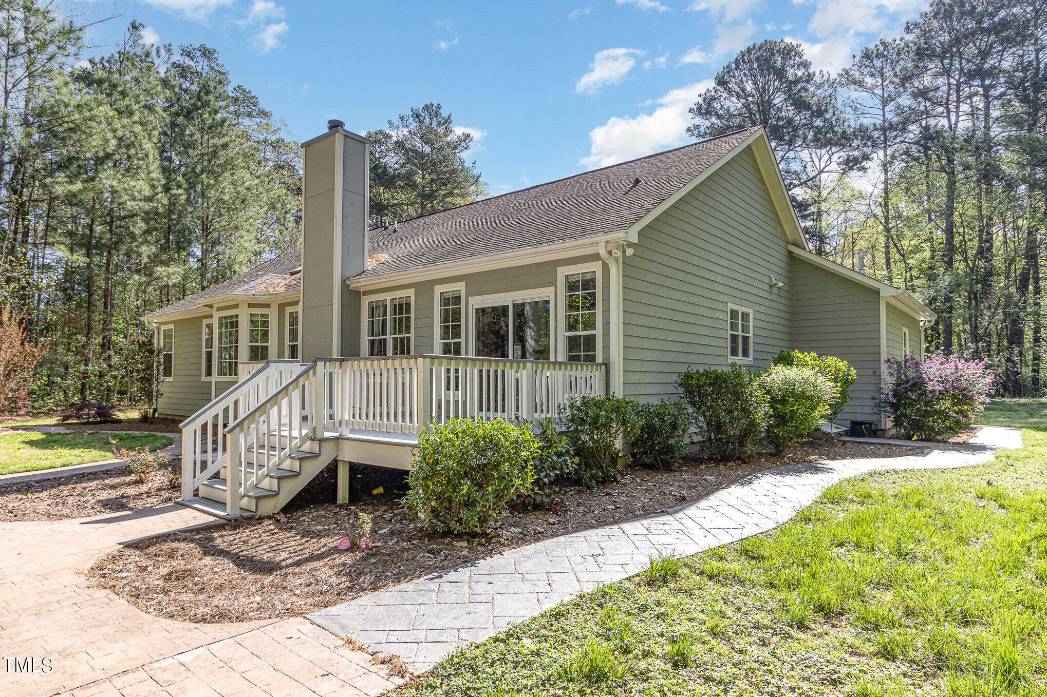 3640 Pineview Circle Durham, NC 27705 - Photo 37 of 41 a front view of a house with garden
