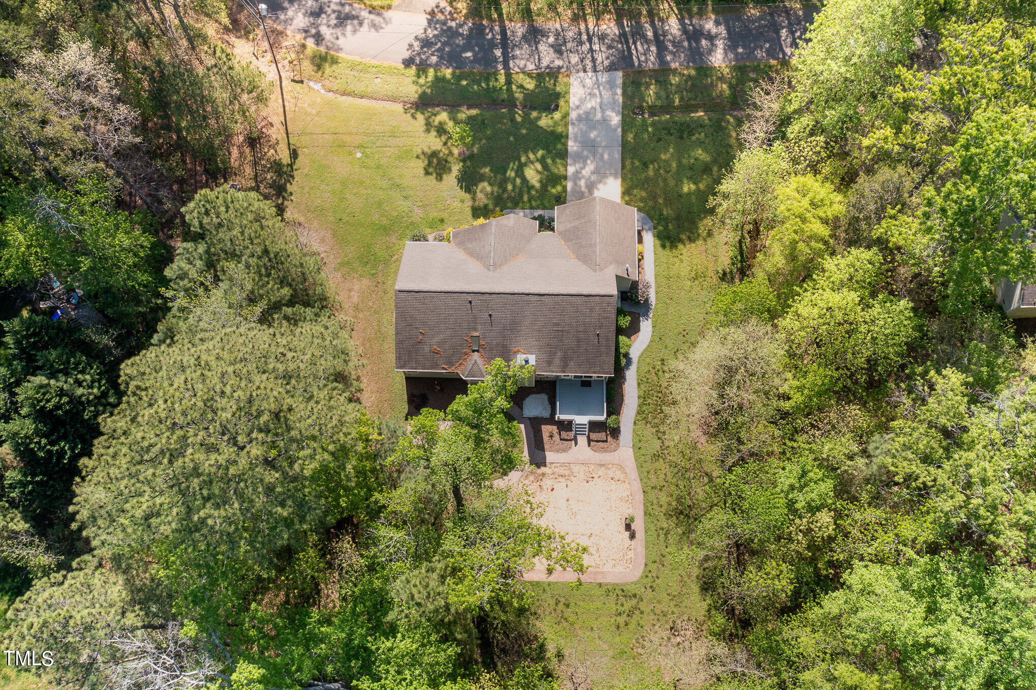 3640 Pineview Circle Durham, NC 27705 - Photo 40 of 41 front view of a house with a yard