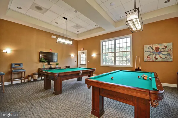 a view of a lake with houses