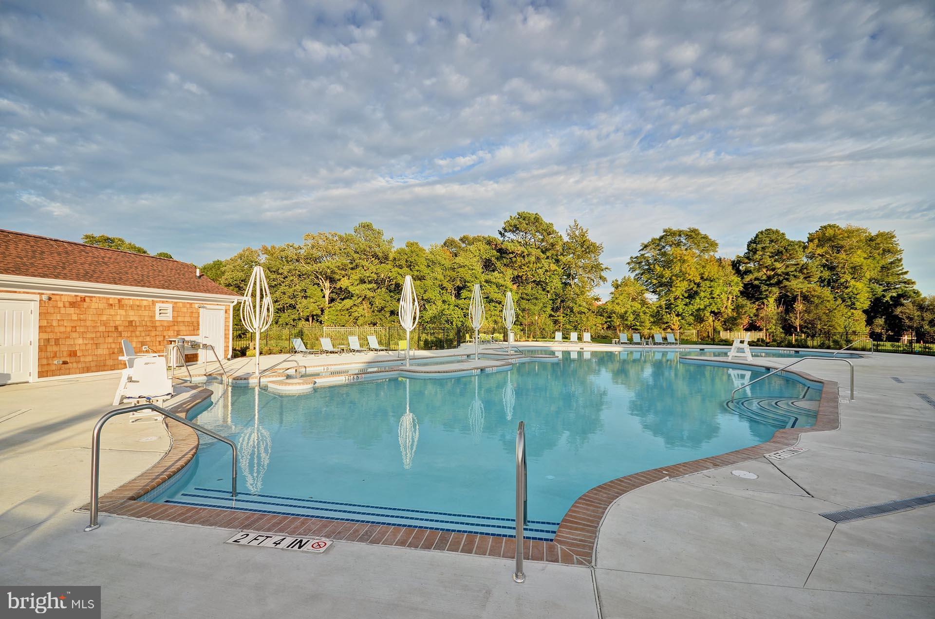 6 Basin Cove Way Ocean View, DE 19970 - Photo 42 of 45 a view of a swimming pool and outdoor seating