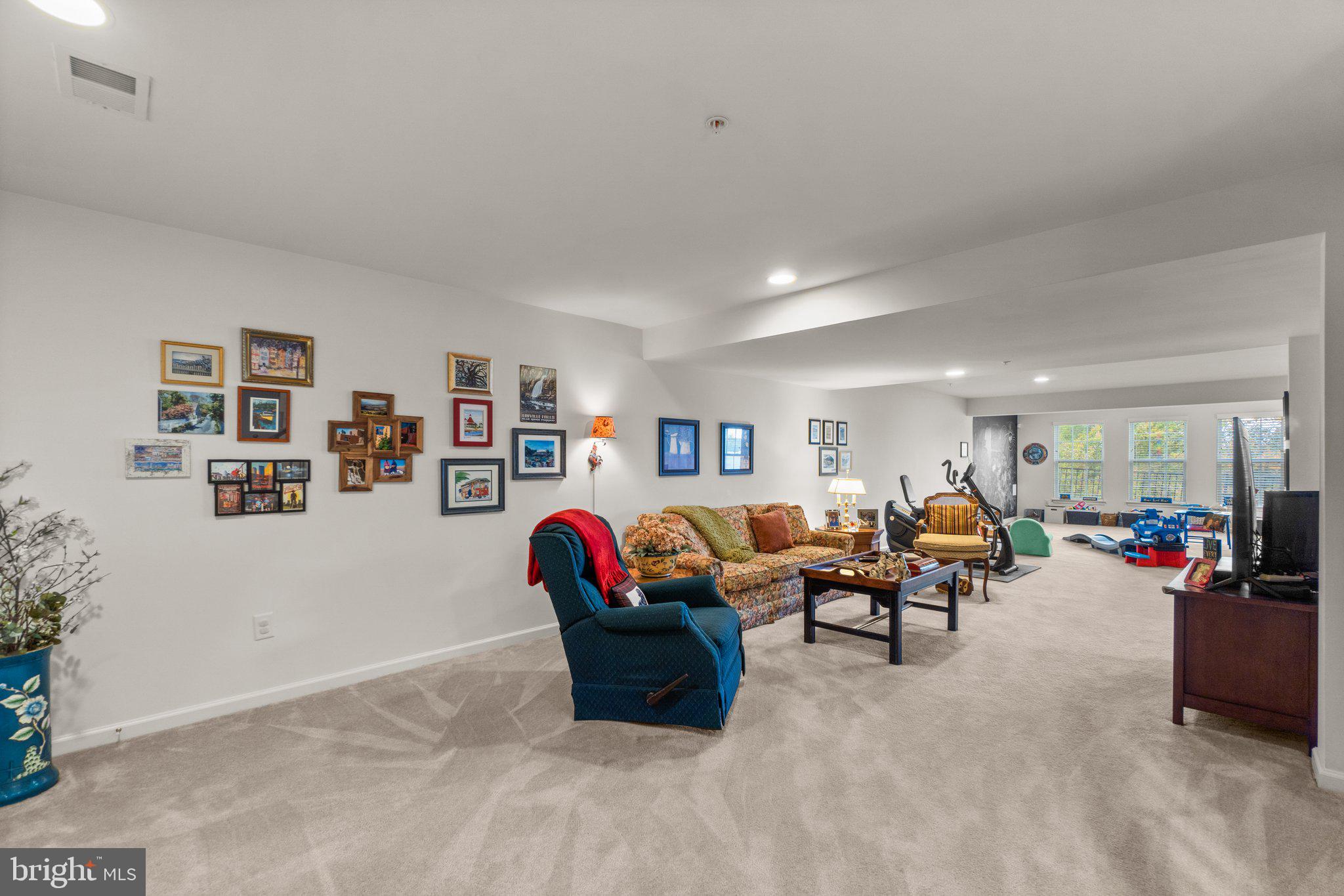 8318 Meadowsweet Road, Unit 8318 Baltimore, MD 21208 - Photo 35 of 50 Lower Level Rec Room