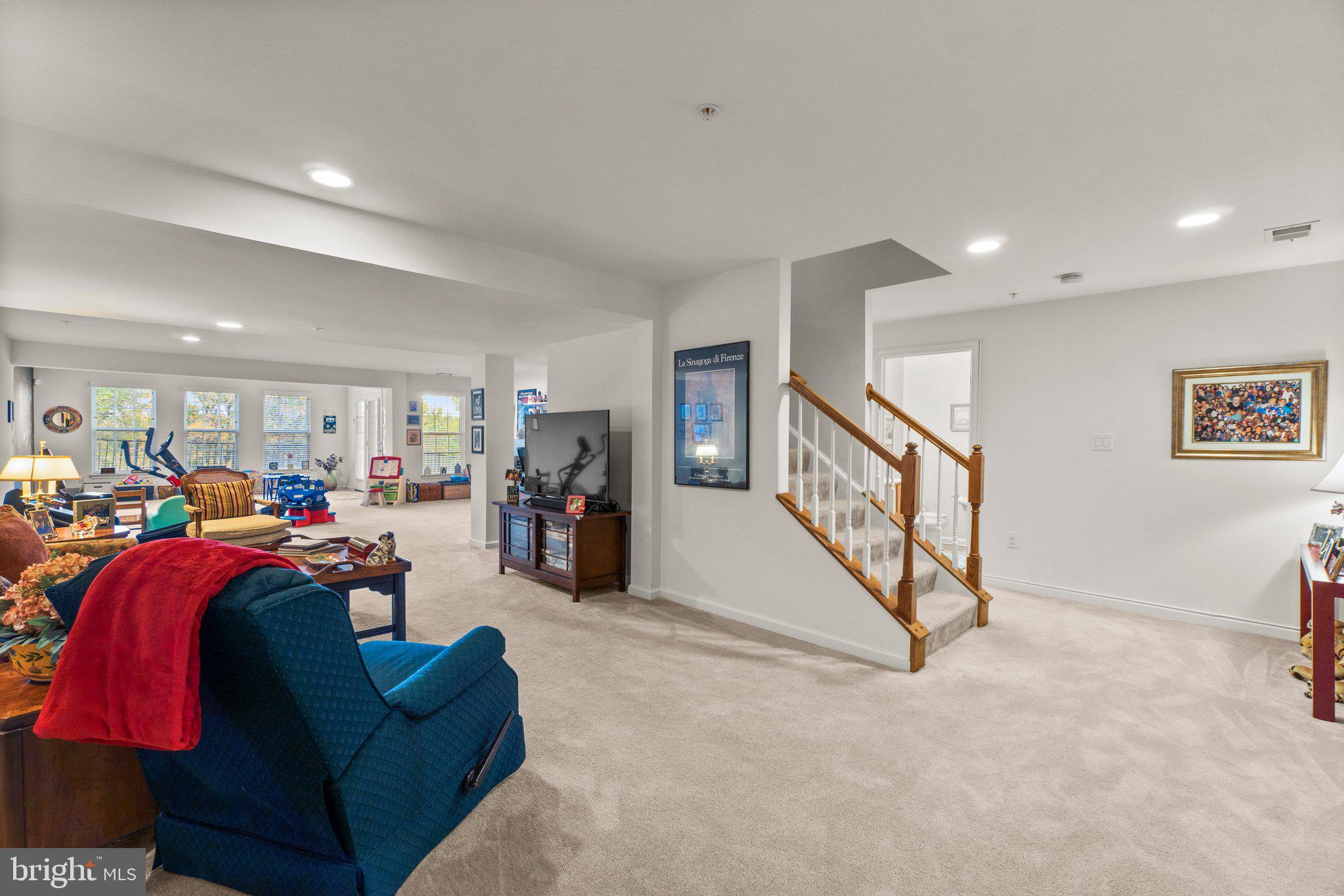 8318 Meadowsweet Road, Unit 8318 Baltimore, MD 21208 - Photo 36 of 50 Lower Level Rec Room