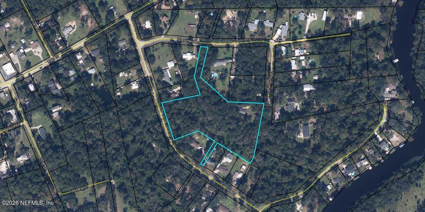 2140 Tom Thumb Road Middleburg, FL 32068 - Photo 3 of 47 Lot map
