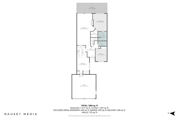 a picture of a floor plan