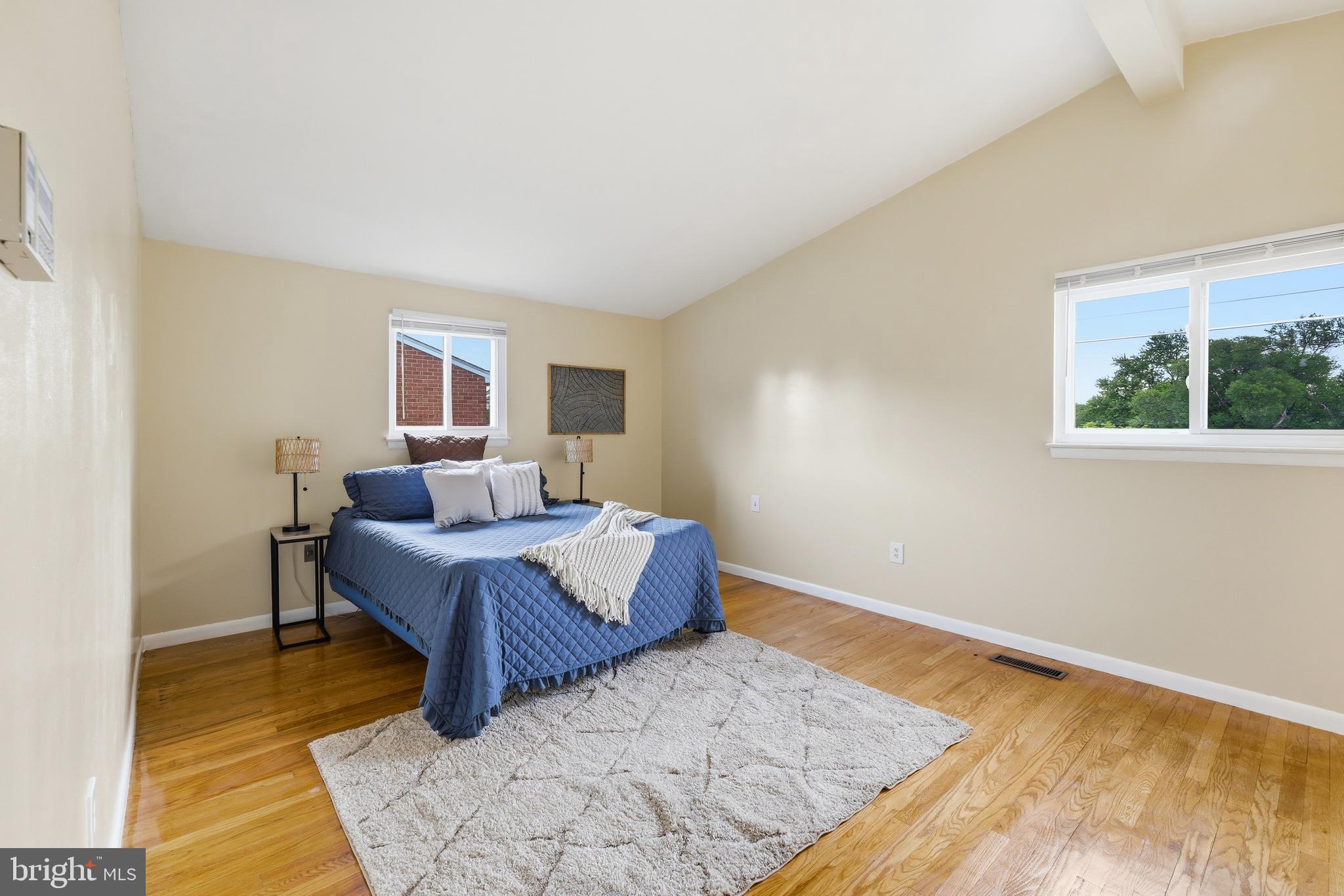 7434 Prince George Road Baltimore, MD 21208 - Photo 12 of 30 Primary Bedroom #1 has space and wood floors