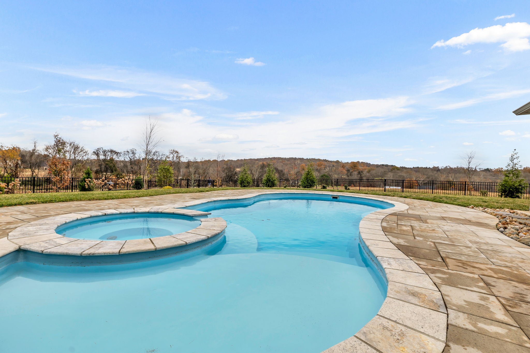 5821 Wagonvale Drive Arrington, TN 37014 - Photo 61 of 69 a view of a swimming pool and lake view