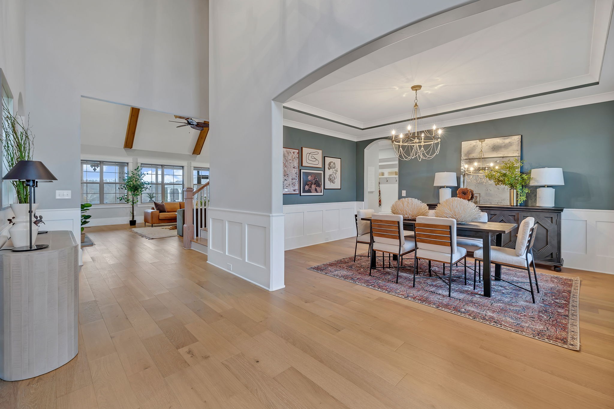5821 Wagonvale Drive Arrington, TN 37014 - Photo 7 of 69 a view of a dining room with furniture window and outside view