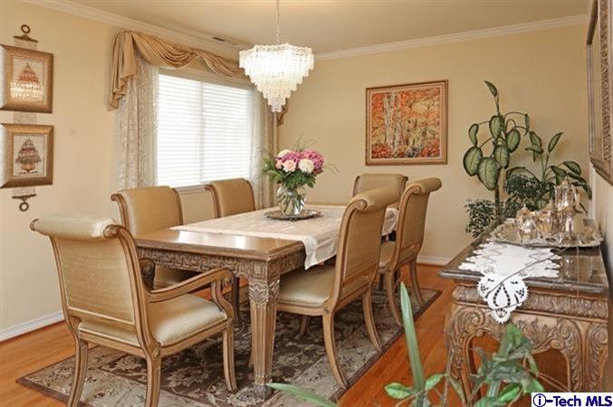225 West Kenneth Road Glendale, CA 91202 - Photo 7 of 31 a dining room with furniture and window