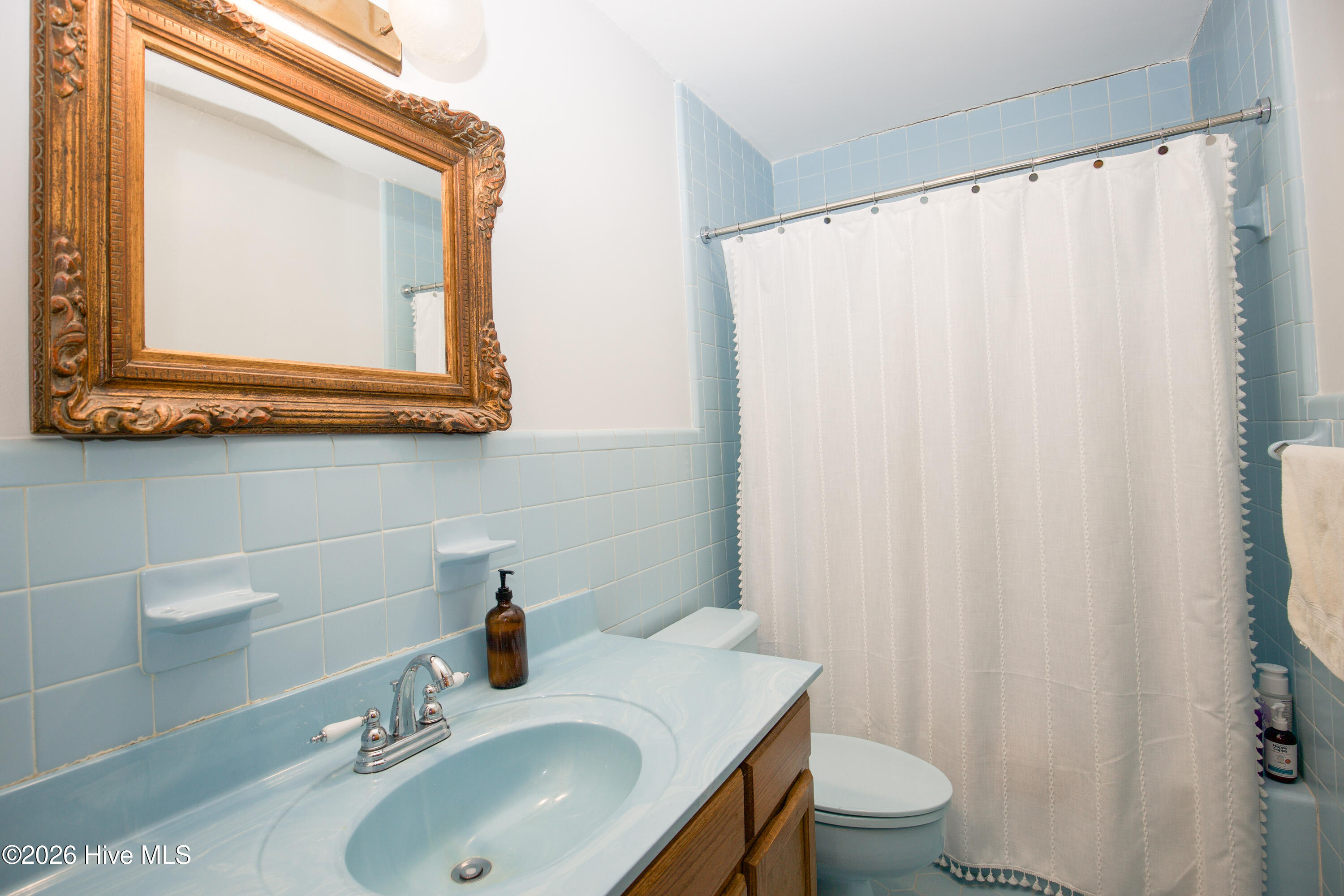 124 Joseph Road Aberdeen, NC 28315 - Photo 32 of 59 Full bathroom with vanity, storage, and functional layout.