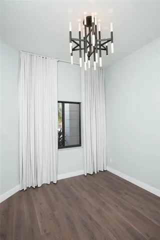 an aerial view of residential house with outdoor space