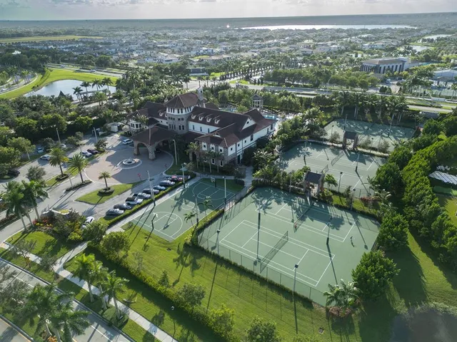 a view of swimming pool and lake view