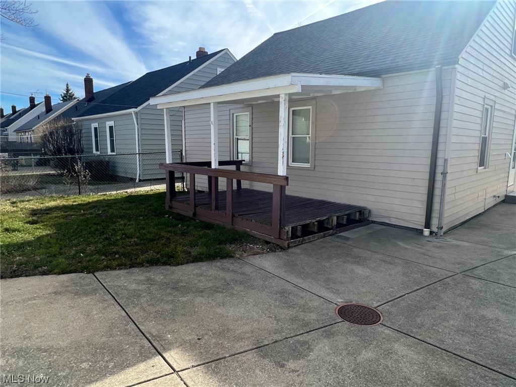 30005 Phillips Avenue Wickliffe, OH 44092 - Photo 20 of 21 back of house deck