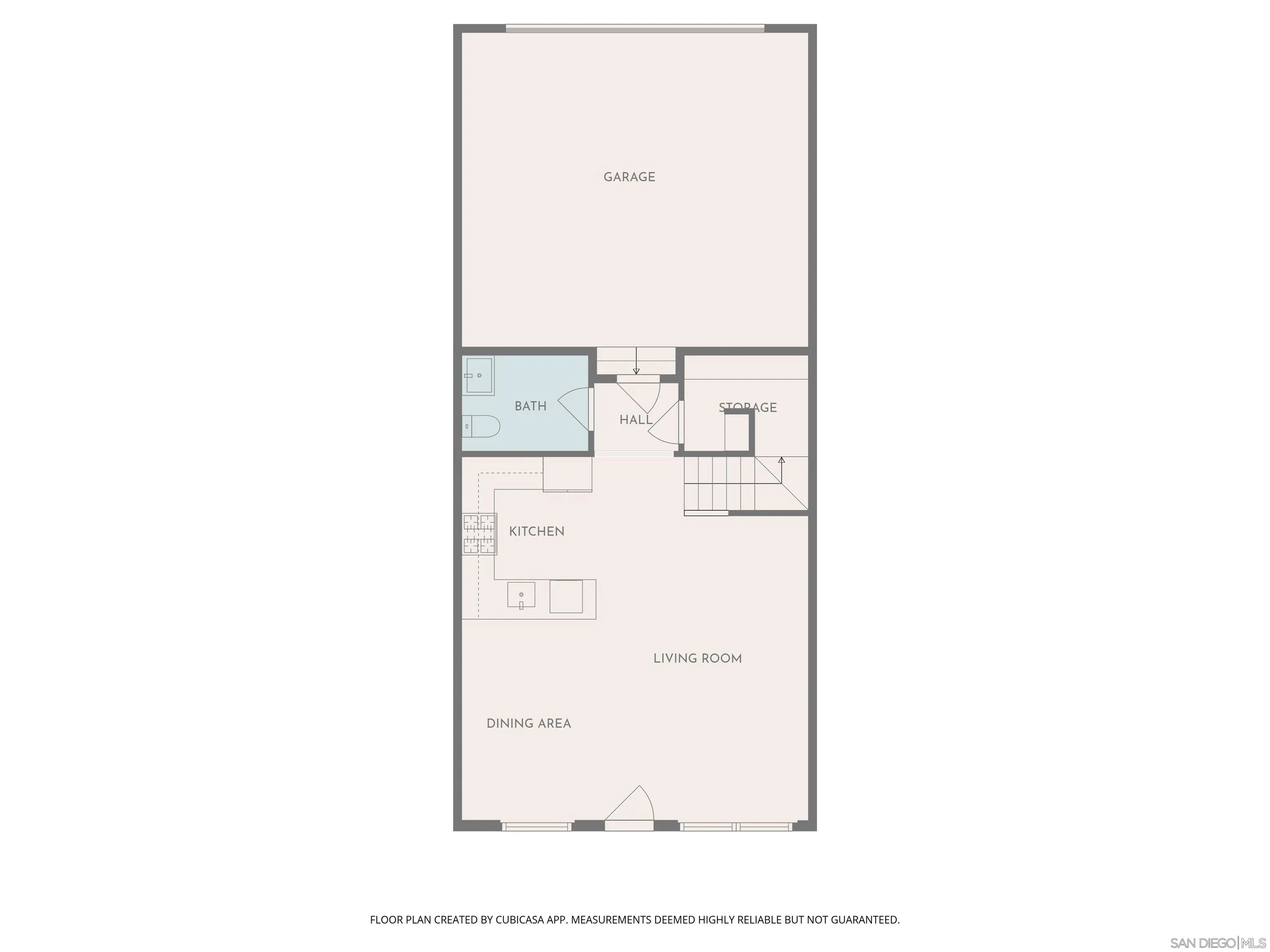 1395 Santa Diana Road, Unit 3 Chula Vista, CA 91913 - Photo 32 of 32 First Floor Plan