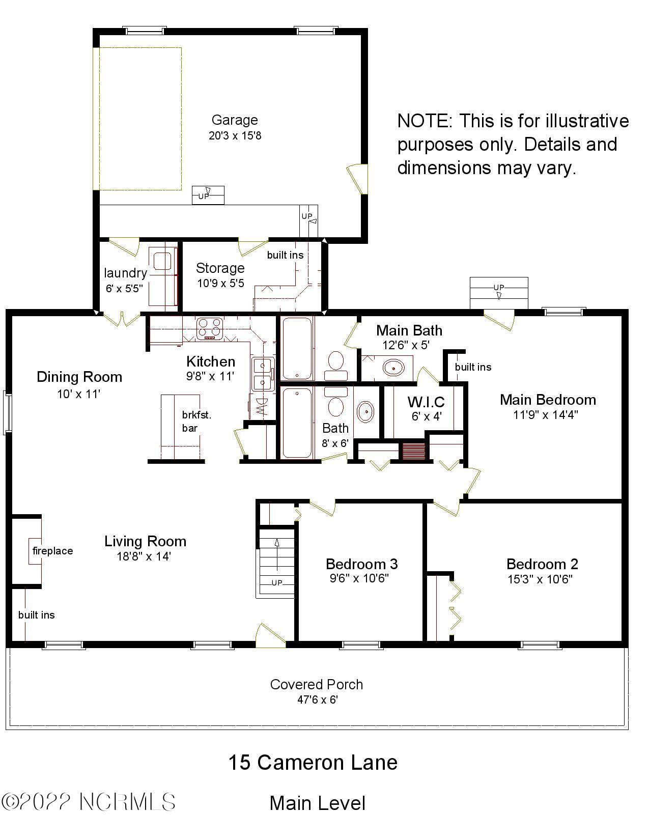 15 Cameron Lane Pinehurst, NC 28374 - Photo 27 of 28 15 Cameron main w out sq ft-page-001