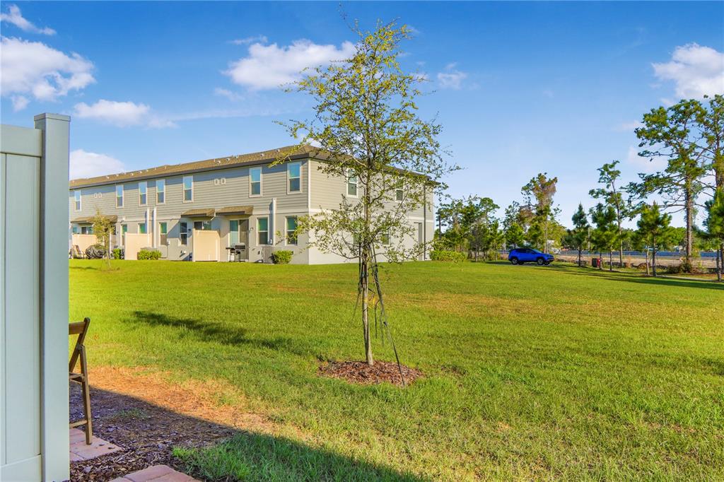 4319 Ranch House Road St. Cloud, FL 34772 - Photo 34 of 47 a view of a big house with a big yard and potted plants