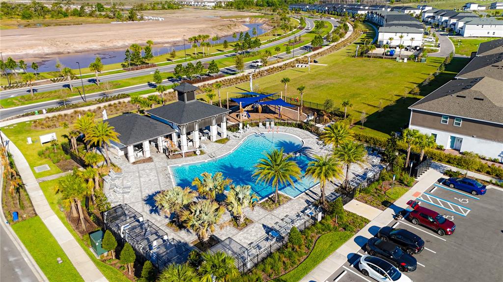 4319 Ranch House Road St. Cloud, FL 34772 - Photo 42 of 47 an aerial view of a house with a ocean view