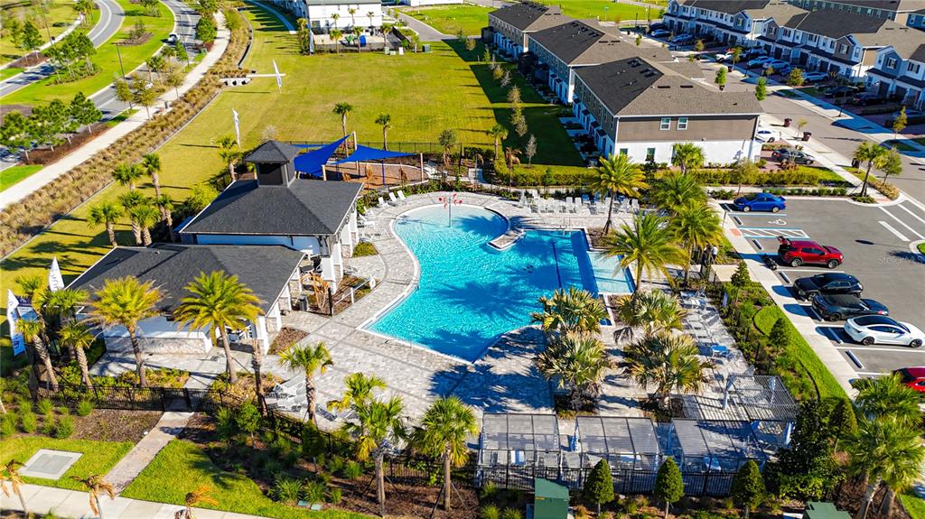 4319 Ranch House Road St. Cloud, FL 34772 - Photo 43 of 47 an aerial view of a houses with yard