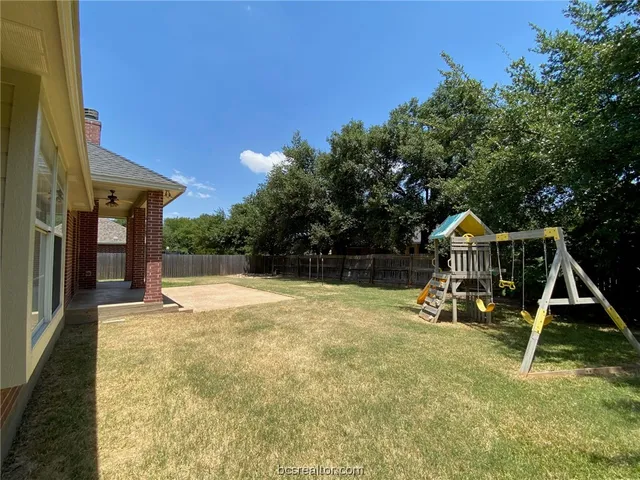 a view of a house with a slide