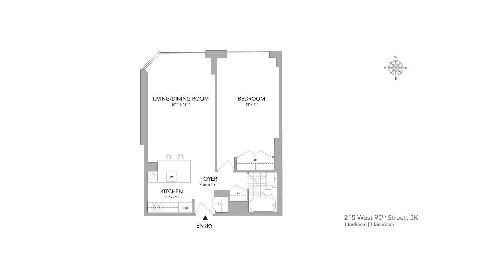 215 West 95th Street, Unit 5K Manhattan, NY 10025 - Photo 12 of 12