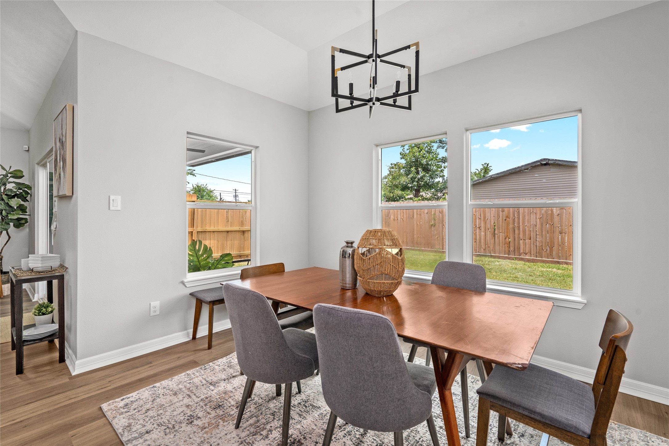 14307 Laredo Street Houston, TX 77015 - Photo 5 of 38 a view of a dining room with furniture window and outside view