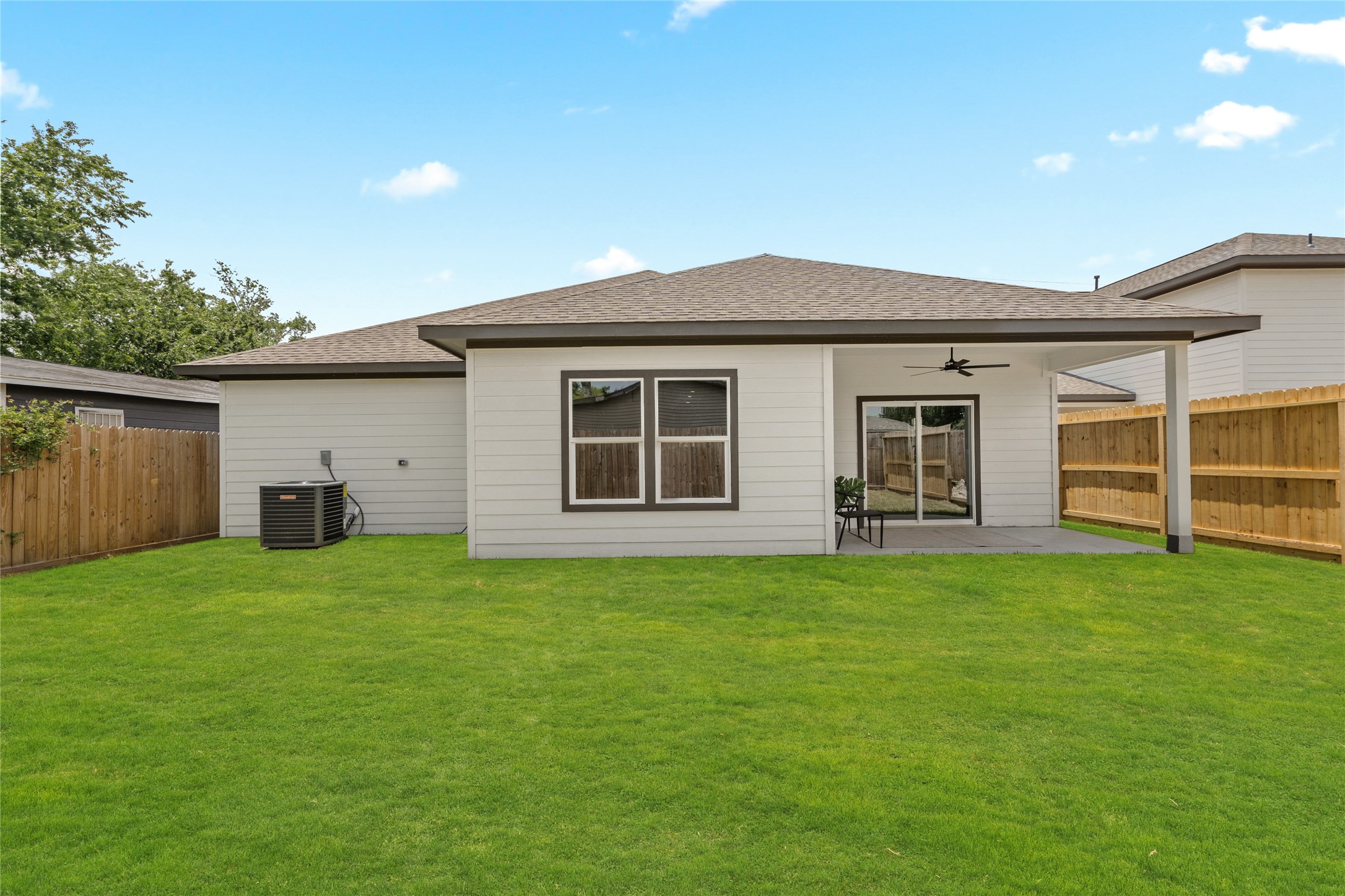 14307 Laredo Street Houston, TX 77015 - Photo 7 of 38 a house view with a backyard space