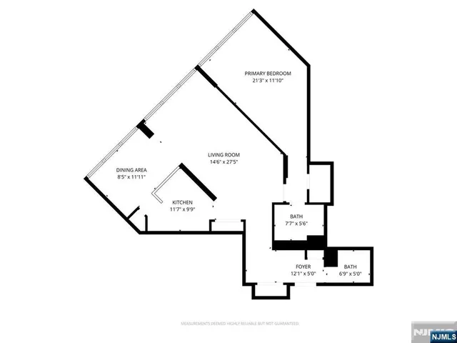 $275,000 | 7002 JFK Boulevard East, Unit 42B, Guttenberg, NJ 07093