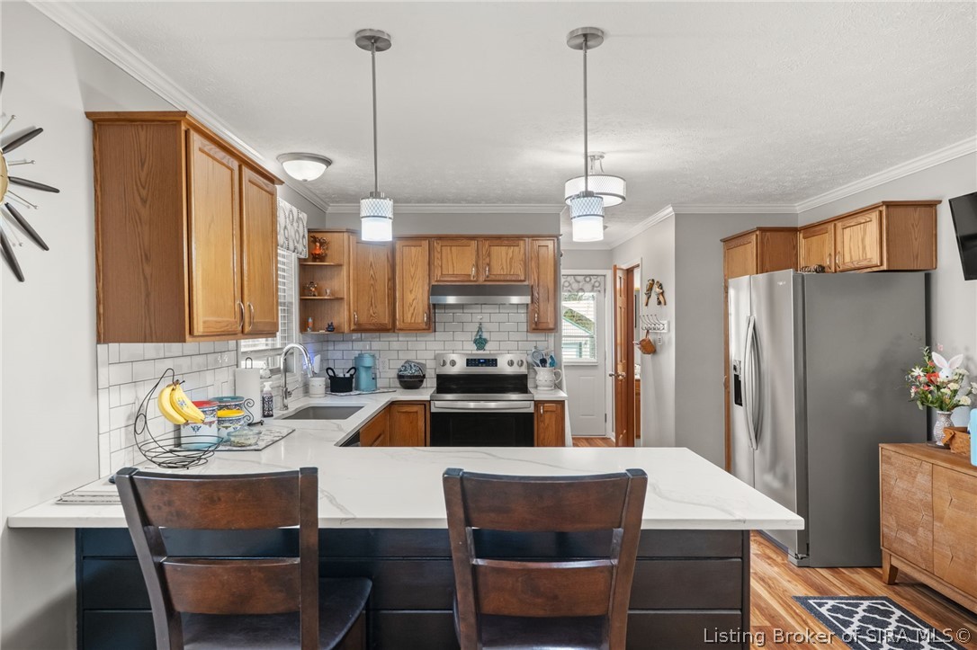 1236 Walts Road Georgetown, IN 47122 - Photo 3 of 86 Kitchen with breakfast bar!