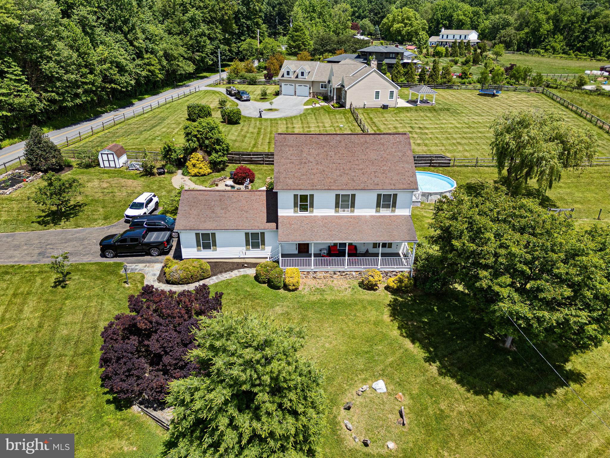 402 School Road Lincoln University, PA 19352 - Photo 48 of 66 From above, beautiful property!