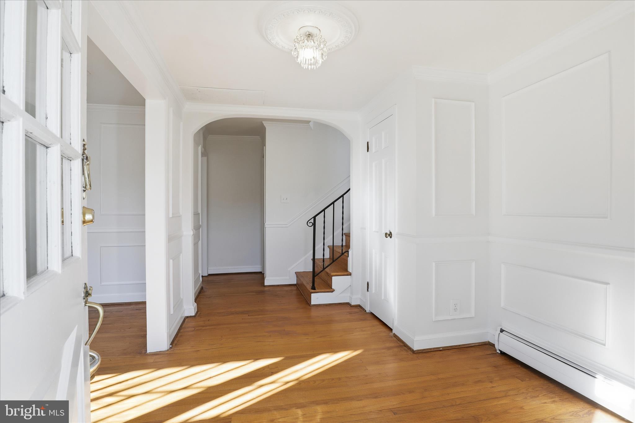 3701 Pine Brook Road Alexandria, VA 22310 - Photo 4 of 78 a view of entryway with wooden floor