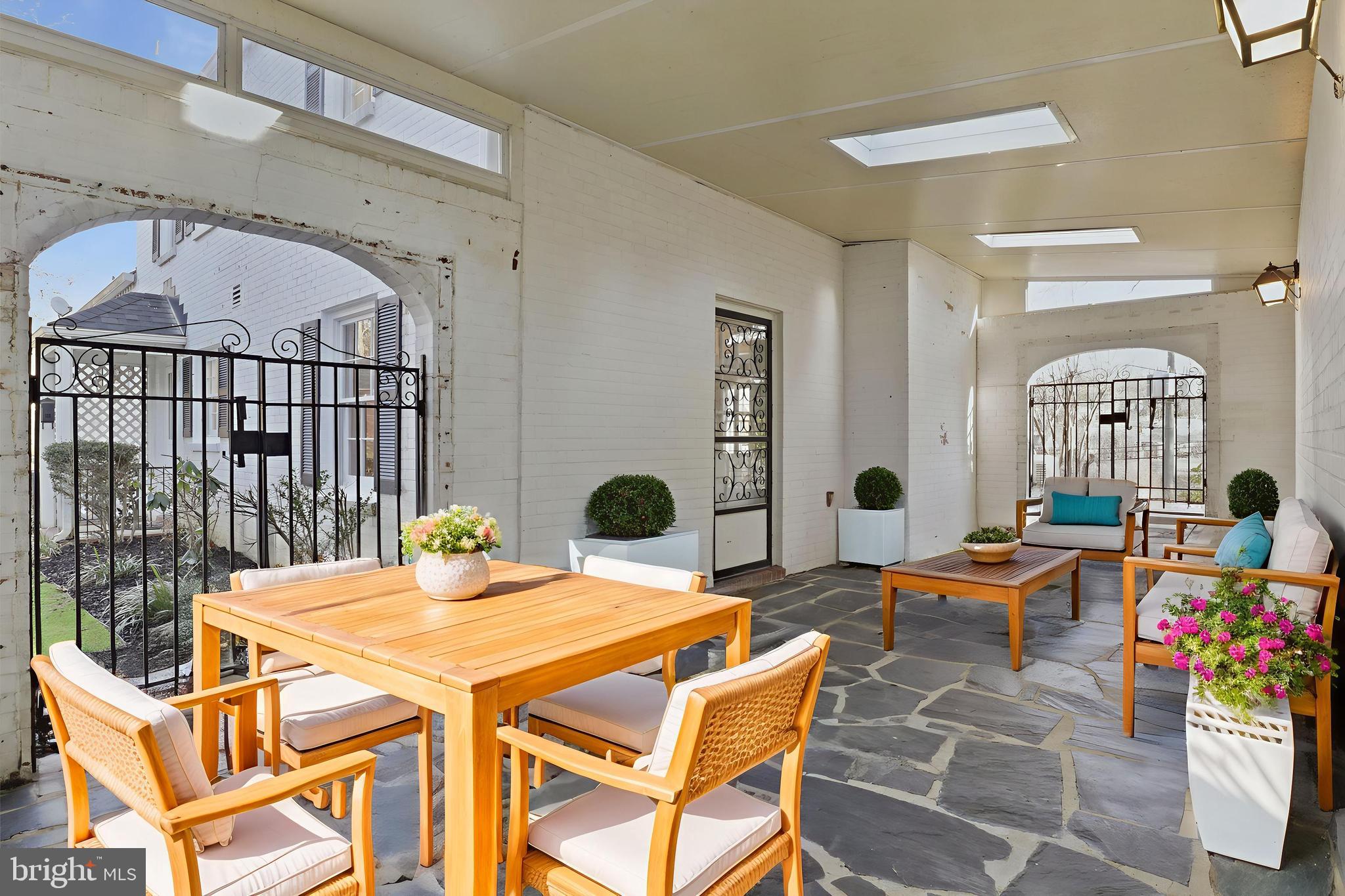 3701 Pine Brook Road Alexandria, VA 22310 - Photo 51 of 78 Covered patio off main level dining room