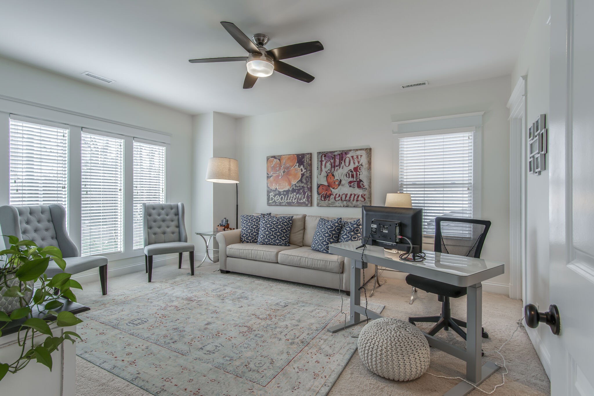 706 Crescent Road Nashville, TN 37205 - Photo 18 of 27 a living room with furniture and a large window