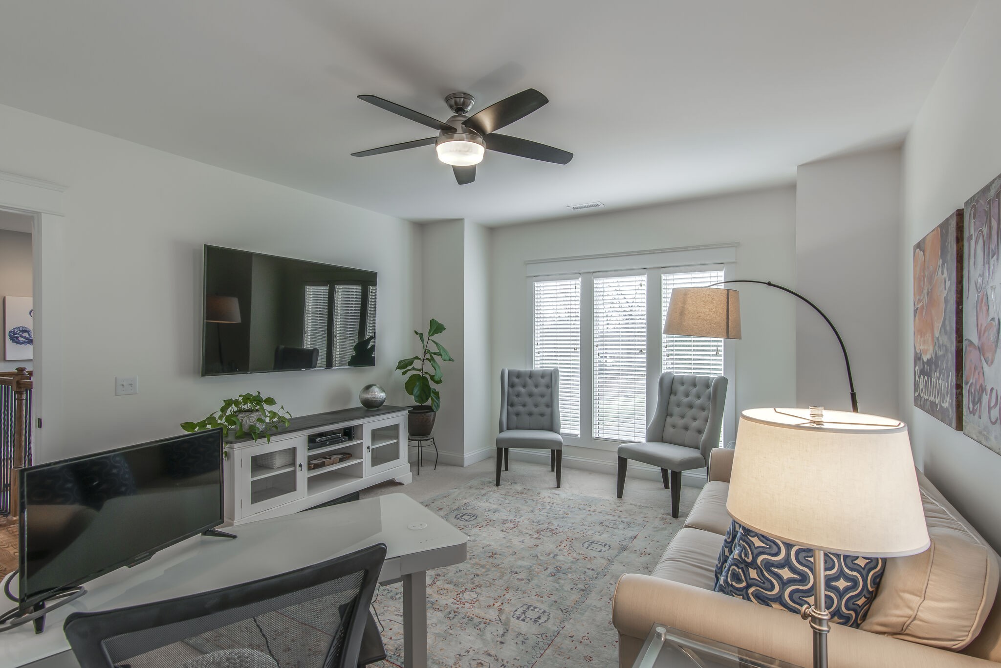 706 Crescent Road Nashville, TN 37205 - Photo 19 of 27 a living room with furniture and a large window