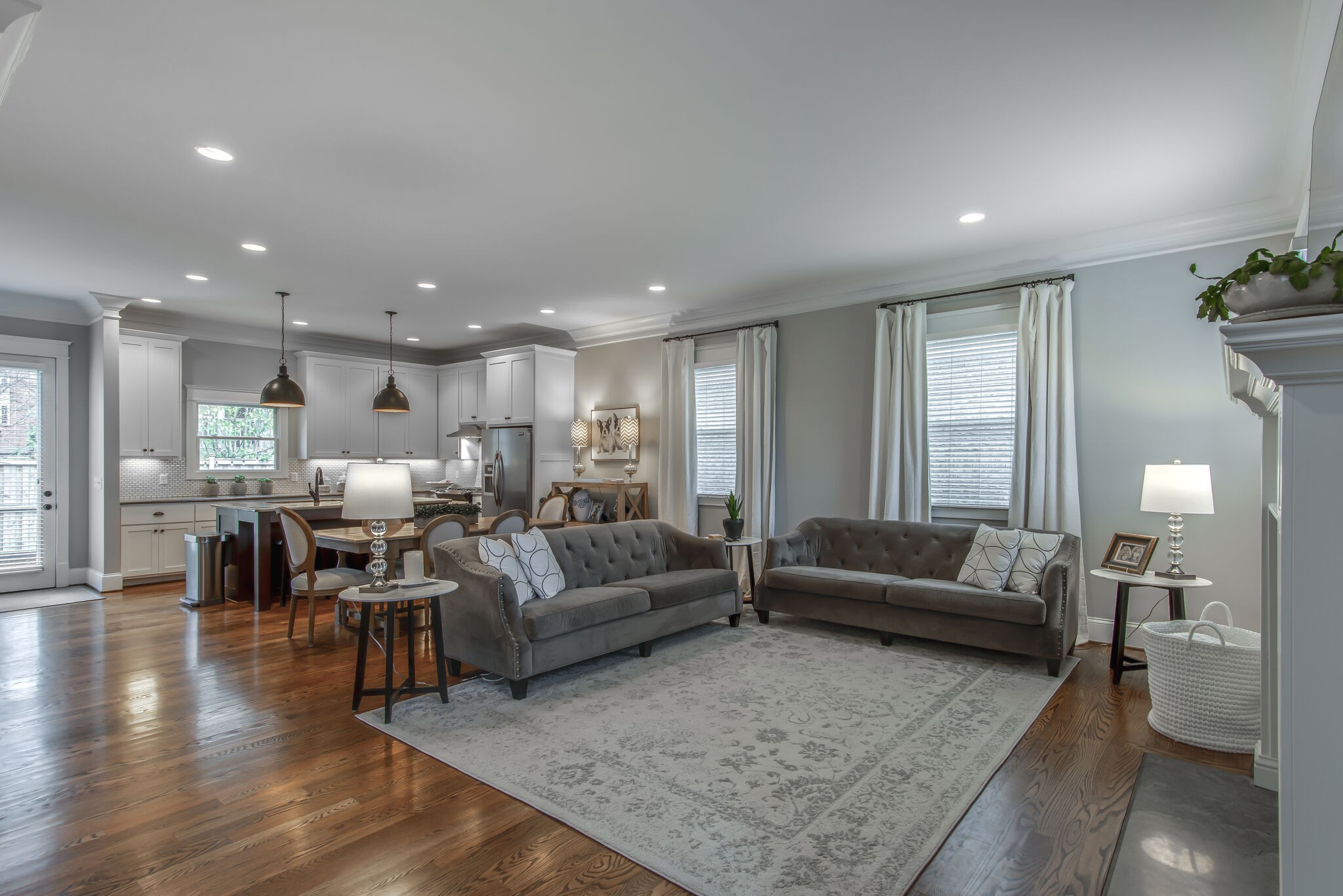 706 Crescent Road Nashville, TN 37205 - Photo 4 of 27 a living room with furniture and wooden floor