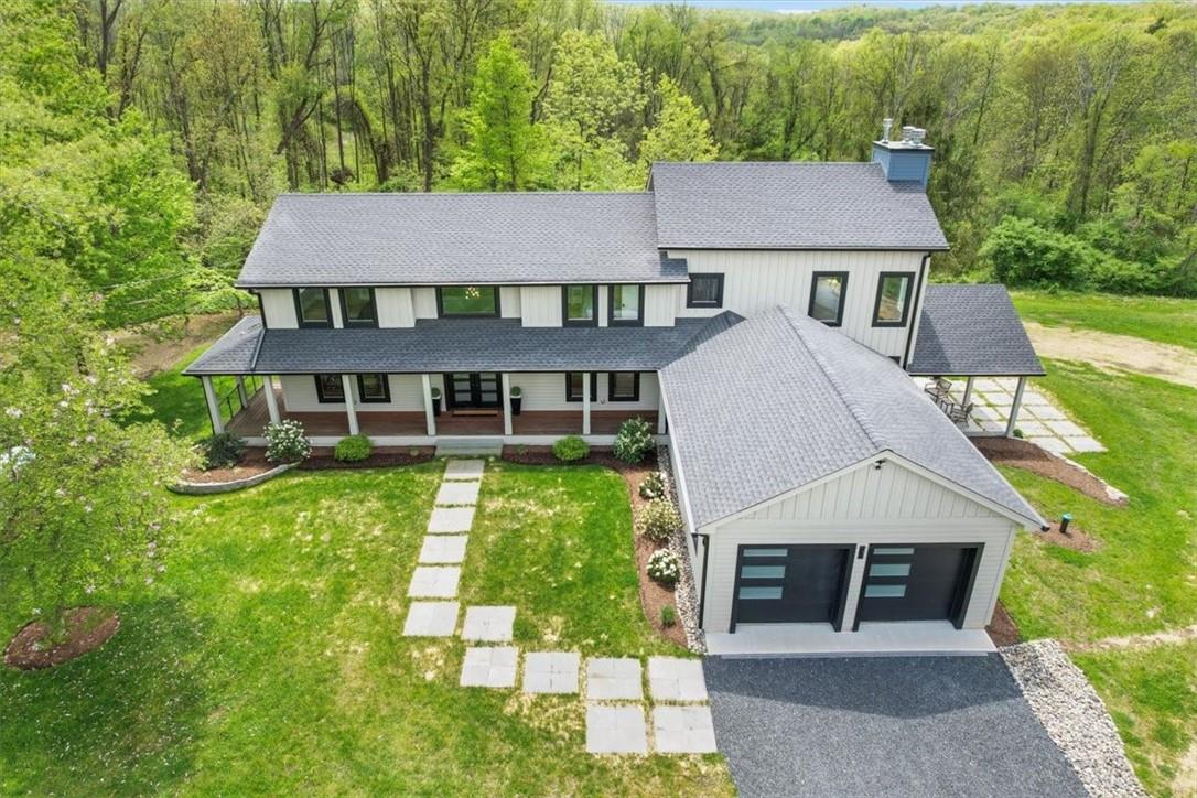 114 Warwick Turnpike Warwick, NY 10990 - Photo 1 of 1 a aerial view of a house yard
